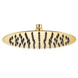 Fause KTD106-G Oval Slim 304 Metal 25 cm Altın Tepe Duş Başlığı