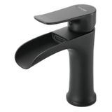 Fause Lavabo Bataryası Şelale KLB112 (Mat Siyah)
