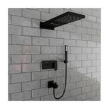 Fause Siyah Comfort Panel Şelale Fau111-b FAU111-B Duş Ankastre Seti