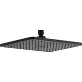 Fause Tepe Duş Başlığı 29,5X19 cm KTD122 (Mat Siyah) - Genel