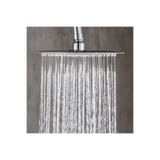 Fause Tepe Duş Başlığı Kare Slim 304 Çelik Metal 20x20 Cm KTD101