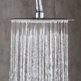 Fause Tepe Duş Başlığı Kare Slim 304 Metal 20 X 20 Cm Ktd101 Krom