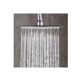Fause Tepe Duş Başlığı Kare Slim 304 Metal 20x20 Cm KTD101