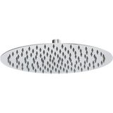 Fause Tepe Duş Başlığı Oval Slim 304 Metal Ø25 cm KTD106 - Çok Renkli
