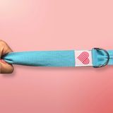 Fav Mat Your Favourite Yoga Mat Kayışı - Kullanımı Kolay ve Uzun Mavi