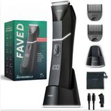 Faved Bodygroomer 2.0 Özel Tıraş Makinesi Ve Vücut Kılı Düzeltici, Erkekler İçin Devrim Niteliğinde Güvenlik Bıçağı, 120 Dakika Güç,