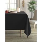 FAVOLLİ Kadife Dokulu Gri Renk Masa Örtüsü - 150 x 220 cm