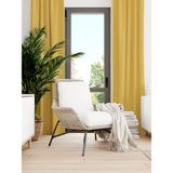 Favolli Kadife Dokulu Güneş Sarısı Ada Fon Perde Ekstrafor Büzgülü Dream Series - 400 x 260 cm