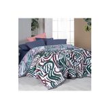 Favor Multicolor Tek Kişilik%100 Pamuk İpliği Boyalı Pike Takımı