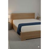 Favora %100 Pamuk Ranforce Premium Çift Kişilik Çarşaf - Krem - 240 x 260