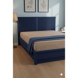 Favora %100 Pamuk Ranforce Premium Çift Kişilik Lastikli Çarşaf - Mocha - 160 x 200