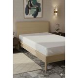 Favora %100 Pamuk Ranforce Premium Tek Kişilik Çarşaf - Beyaz - 160 x 240