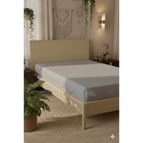 Favora %100 Pamuk Ranforce Premium Tek Kişilik Plus Lastikli Çarşaf - Ko - Koyu Gri - 100 x 200