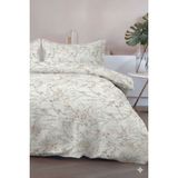 Favora Arbustro Çift Kişilik %100 Pamuk Nevresim Takımı - Haki - 200 x 220 cm