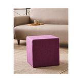 FAVORA Asos Puf Arz Kumaş - Mürdüm 40x40, FVR0110