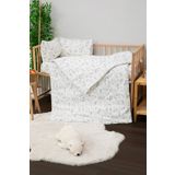 Favora Baby Beyaz %100 Pamuk Happy Bebek Nevresim Takımı