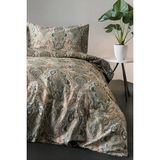 Favora Bellora Premium %100 Pamuk Saten Çift Kişilik Nevresim Takımı - Y - 09-Yeşil - 200 x 220 cm