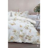 Favora Brote Çift Kişilik %100 Pamuk Nevresim Takımı - Bej - 200 x 220 cm