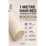 FAVORA Kalın Ham Bez Astarlık Kumaşı 1 Metre - Döşek Yüzü ve Döşemelik İçin