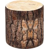 Favora Kütük Puf Silindir - Kahverengi - 40 x 40