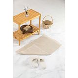 Favora Linear Ayak Havlusu 50X90 cm - Bej - 50 x 90 cm