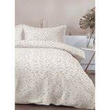 Favora Lumbeck Çift Kişilik %100 Pamuk Nevresim Takımı - Vizon - 200 x 220 cm