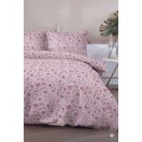Favora Odeon Çift Kişilik %100 Pamuk Nevresim Takımı - Mürdüm - 200 x 220 cm