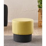 Favora Patara Puf - Sarı - 40 x 40