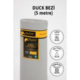Favora Premier 5 mt Gri Su İtici Bez Metrelik Duck Keten Kumaş