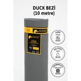 FAVORA Premier Metrelik Duck Keten Kumaş Su Itici Bez 10 Metre Antrasit, F2386