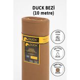 FAVORA Premier Metrelik Duck Keten Kumaş Su İtici Bez 10 Metre Drk7447 - Kahverengi, F2386