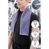 FAVORA Spor Antrenman Havlusu 105X30 - Antrasit, F2471