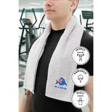 FAVORA Spor Antrenman Havlusu 105X30 - Gri, F2471