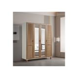 Favori %100 Mdf Membran 4 Kapaklı Dolap Gardırop favori 04