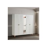 Favori %100 Mdf Membran 5 Kapaklı Dolap Gardıro favori 05