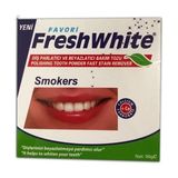 Favori Fresh White Diş Parlatıcı ve Beyazlatıcı Bakım Tozu 50 gr 3'lü Çoklu Kullanım İçin