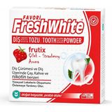 Favori Freshwhite Diş Temizleme Tozu - çilek aromalı
