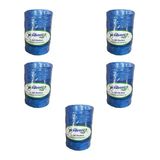 Favori İp 5000 Denye -0.8 Mm- Ambalaj Ve Paket İpi Naylon Burgulu Örgü Çamaşır İpi - Mavi - 5 Adet