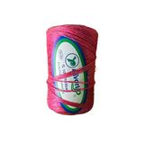 Favori İp 5000 Denye -0.8 Mm- Ambalaj Ve Paket İpi Naylon Burgulu Örgü Çamaşır İpi - Pembe - 1 Adet