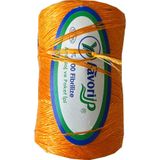 Favori İp 5000 Denye -0.8 Mm- Ambalaj Ve Paket İpi Naylon Burgulu Örgü Çamaşır İpi -Turuncu -1 Adet