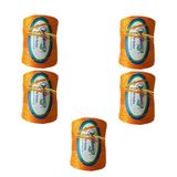 Favori İp 5000 Denye -0.8 Mm- Ambalaj Ve Paket İpi Naylon Burgulu Örgü Çamaşır İpi -Turuncu -5 Adet