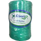 Favori İp 5000 Denye -0.8 Mm- Ambalaj Ve Paket İpi Naylon Burgulu Örgü Çamaşır İpi - Yeşil - 1 Adet