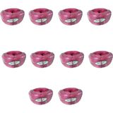Favori Ip Halat FH03 Pp Naylon Burgulu Örgü Çamaşır Ipi - Pembe - 100 Metre - 10 Adet