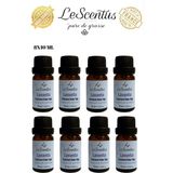 Favori Set Lavanta Esansiyel Uçucu Koku Yağı Buhurdanlık Yağı Difüzör Hobi Esansı Oda Ortam Kokusu 8X10ML