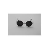 FAVORİM GÖZLÜK John Lennon Siyah Uv Korumalı Yuvarlak Gözlük