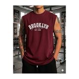 FAVORİST Brooklyn Forever Sıfır Kol T-Shirt