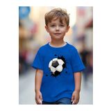FAVORİST Futbol Topu Baskılı Çocuk Tshirt