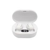 Favors E7s Dots Bluetooth Kulaklık Extra Bass Hd Ses Çift Mikrofon Universal Kablosuz Kulaklık Beyaz E7s