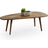 Faw Decor Sweet Ahşap Orta Sehpa, Modern Masif Orta Sehpa - Ceviz