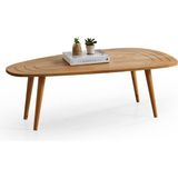 Faw Decor Sweet Ahşap Orta Sehpa, Modern Masif Orta Sehpa - Meşe